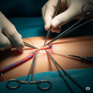 جراحة إصلاح الشرايين بعد الحوادث والإصابات