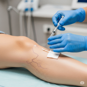 علاج دوالي الساقين بالليزر والحقن