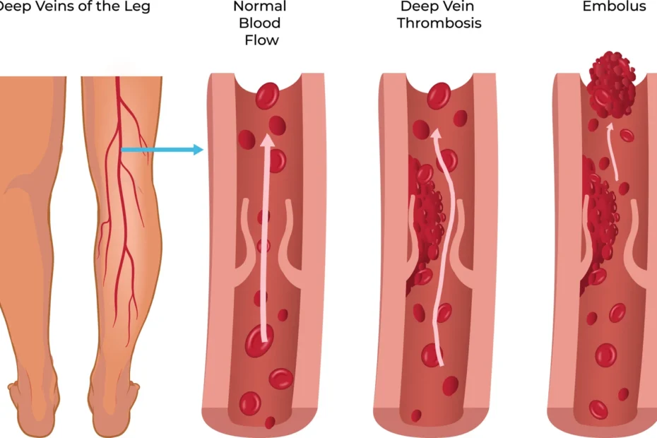 الجلطة الوريدية العميقة