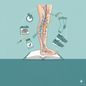 مدة التعافي بعد علاج دوالي الساقين بالليزر أو التردد الحراري (دليل شامل + نصائح مجرّبة)